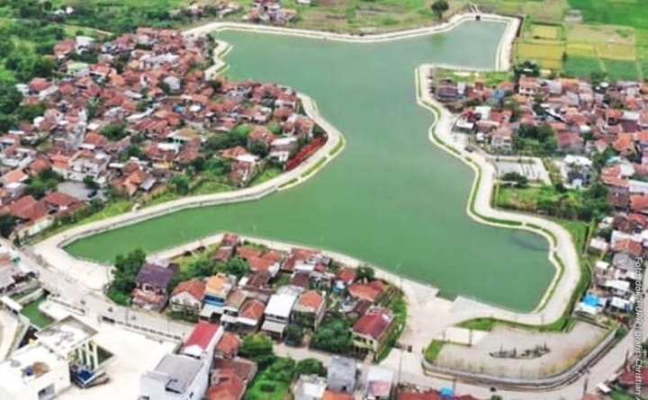 Pembangunan Infrastruktur Pengendali Banjir di Cekungan Bandung Selesai
